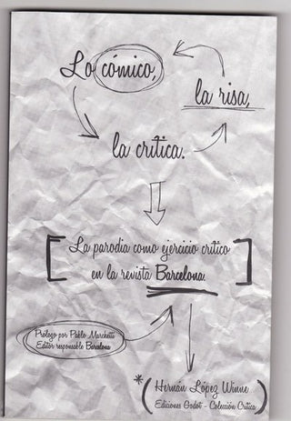 Lo cómico, la risa, la crítica. La parodia como ejercicio crítico en la revista Barcelona | Hernán López Winne
