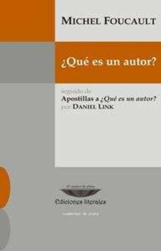¿Qué es un autor? | Michel Foucault