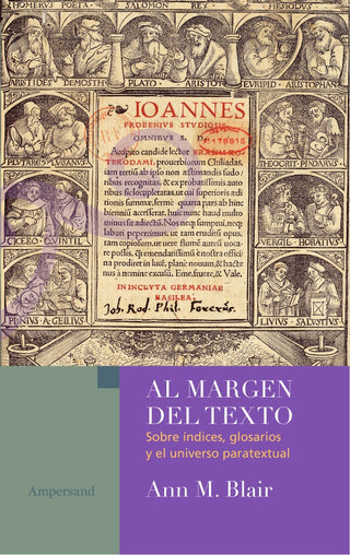 Al margen del texto | Ann Blair