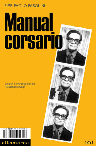 Manual Corsario | Pier Paolo Pasolini