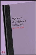 Que El El Judaismo? | E Fackenhein