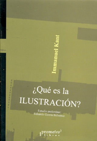 Que Es La Ilustracion? | Immanuel Kant