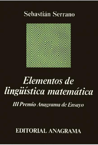 Elementos de lingüística matemática | Sebastia Serrano
