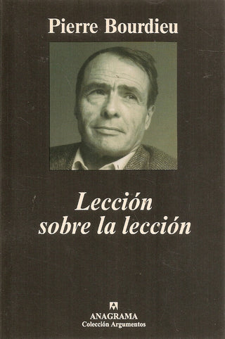 Lección sobre la lección | Pierre Bourdieu