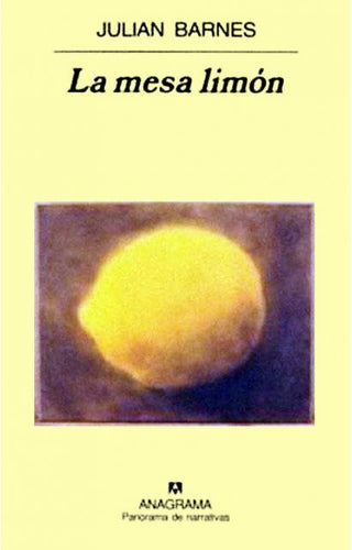La mesa limón | Julian Barnes