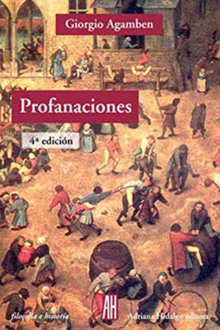 Profanaciones | Giorgio Agamben