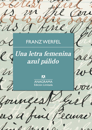 Una letra femenina azul pálido | Franz Werfel